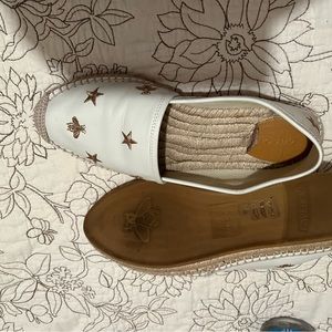 Gucci white espadrilles